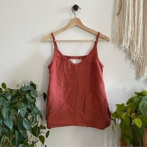 notPERFECTLINEN // Treviso Top // Redwood